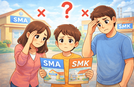 kesalahan orang tua memilih sma atau smk