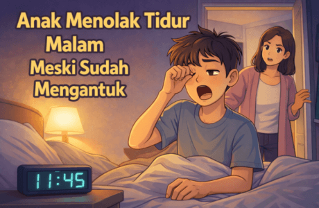 Anak Menolak Tidur Malam Meski Sudah Mengantuk