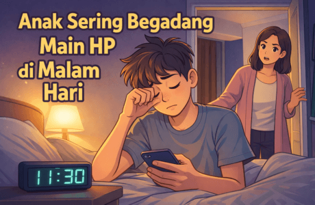 Anak Sering Begadang Main HP di Malam Hari
