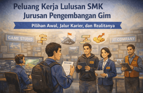 Peluang Kerja Lulusan SMK Jurusan Pengembangan Gim