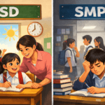Perbedaan SD dan SMP yang Membuat Anak Kaget