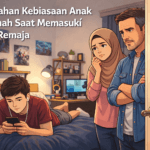 Gambaran perubahan perilaku anak di rumah pada masa remaja