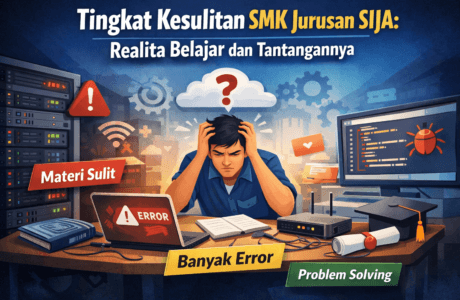 tingkat kesulitan belajar smk jurusan sija