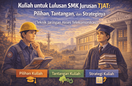 kuliah untuk lulusan smk jurusan TJAT teknik jaringan akses telekomunikasi
