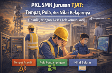 pkl smk jurusan TJAT teknik jaringan akses telekomunikasi