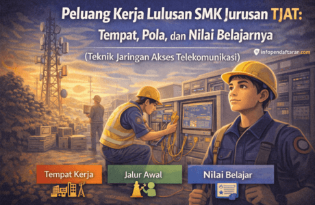 peluang kerja lulusan smk jurusan tjat teknik jaringan akses telekomunikasi