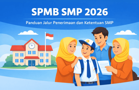 Ilustrasi SPMB SMP 2026 sebagai panduan penerimaan siswa masuk SMP negeri