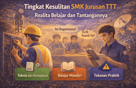 tingkat kesulitan smk jurusan ttt teknik transmisi telekomunikasi